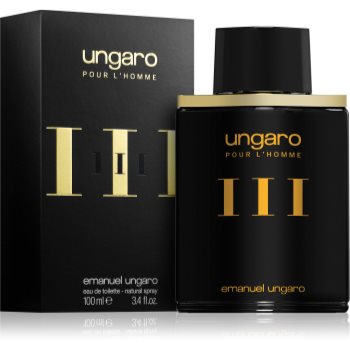 Emanuel Ungaro L'Homme III Eau de Toilette pentru bărbați - imagine 3